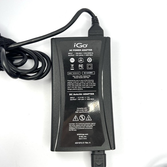 iGo 6630068-0400 AC Adapter Power Supply Charger 15-24V 90W with Accessories - Picture 4 of 8